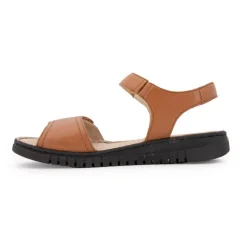 Outlet Sandale nut nappa 36-41 Femme Femme Sandales