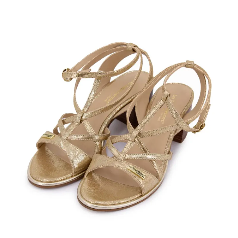 Outlet Sandales à talons 6cm Lirao irisé Femme Femme Sandales