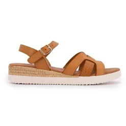 Discount Sandales compensées à brides larges Femme Femme Sandales