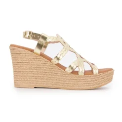 Best Sandales compensées lanières tressées avec boucle dé Femme Femme Sandales