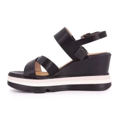 Hot Sandales compensées plateforme à boucle avec bijou Femme Femme Sandales