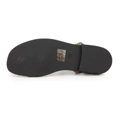 Discount Sandales Coralie à strass motif léopard Femme Femme Sandales