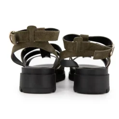 Sale Sandales cuir Tobosued Femme Femme Sandales