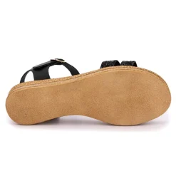 Hot Sandales glitter avec bride à paillettes Femme Femme Sandales