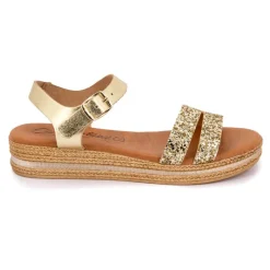 New Sandales glitter avec bride à paillettes Femme Femme Sandales