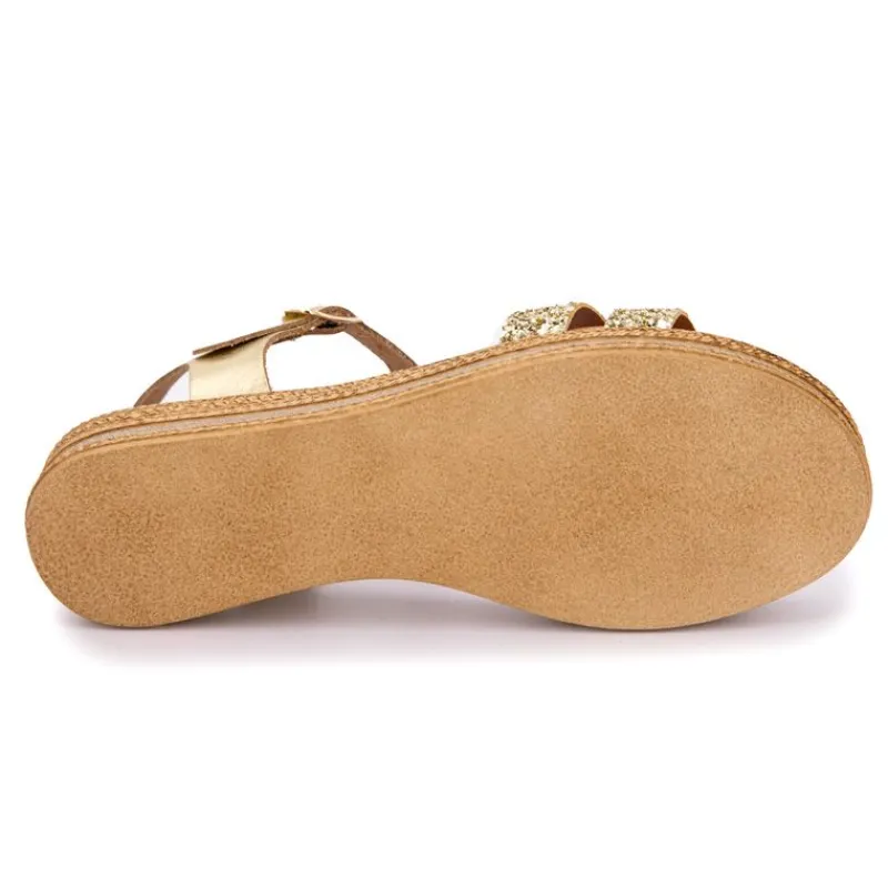 New Sandales glitter avec bride à paillettes Femme Femme Sandales