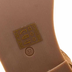 Sale Sandales hautes cuir léger clouté Coralie Femme Femme Sandales