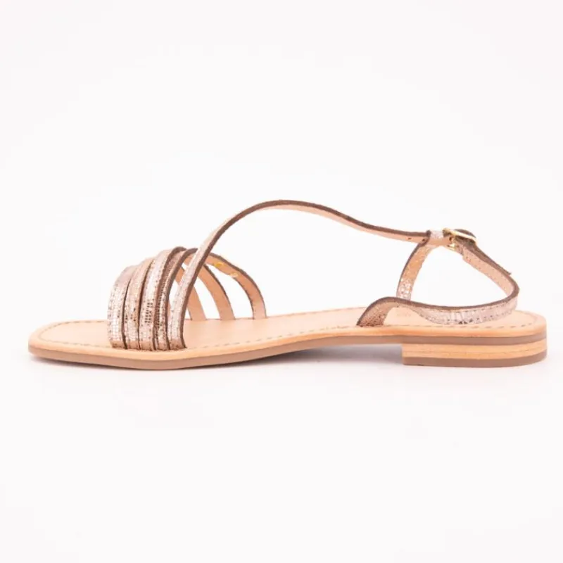 Clearance Sandales Hudel or motif peau de serpent Femme Femme Sandales