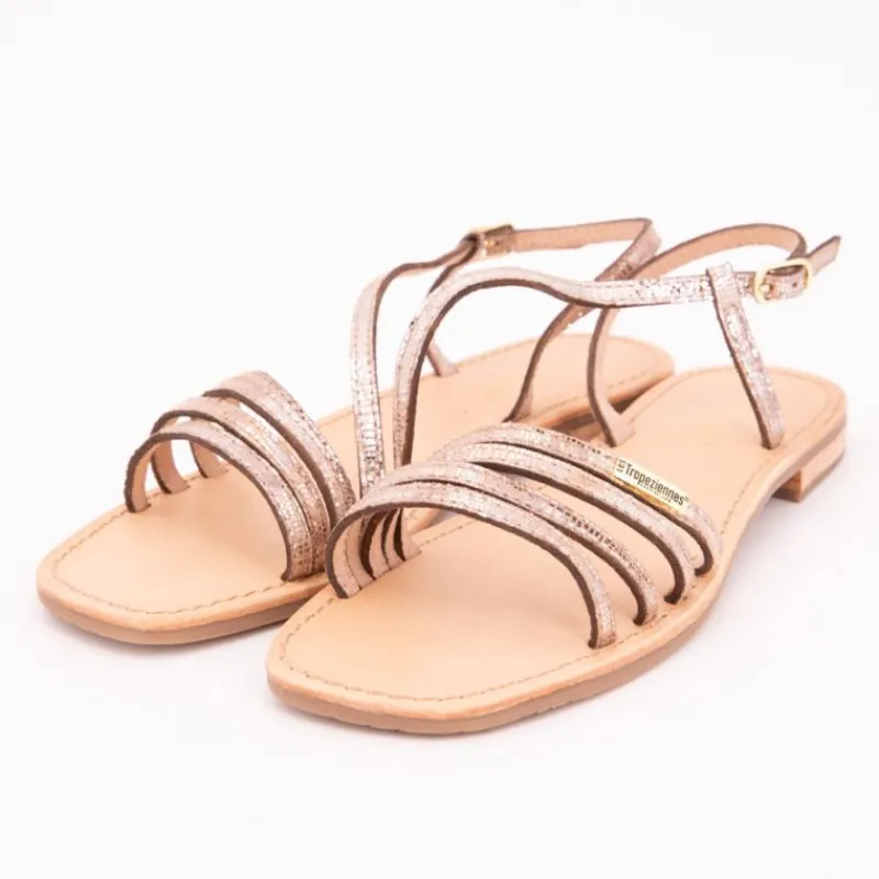 Clearance Sandales Hudel or motif peau de serpent Femme Femme Sandales