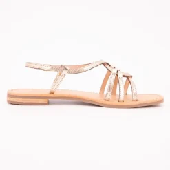 Clearance Sandales hudon à lanières entremelées cuir Femme Femme Sandales