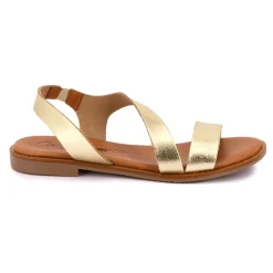 Best Sandales grosses lanières lami Femme Femme Sandales