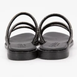 New Sandales plate cristal Femme Femme Sandales