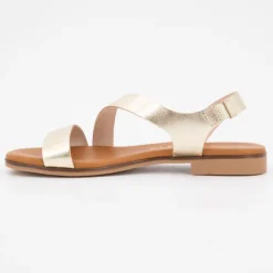 Best Sandales plate vaq. bout rond Femme Femme Sandales