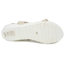 Best Sandales plates à brides cloutées semelle crantée Femme Femme Sandales