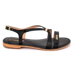 Sale Sandales plates Hamoon en cuir Femme Femme Sandales