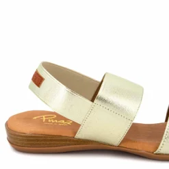 Outlet Sandales plates Nigella Femme Femme Sandales