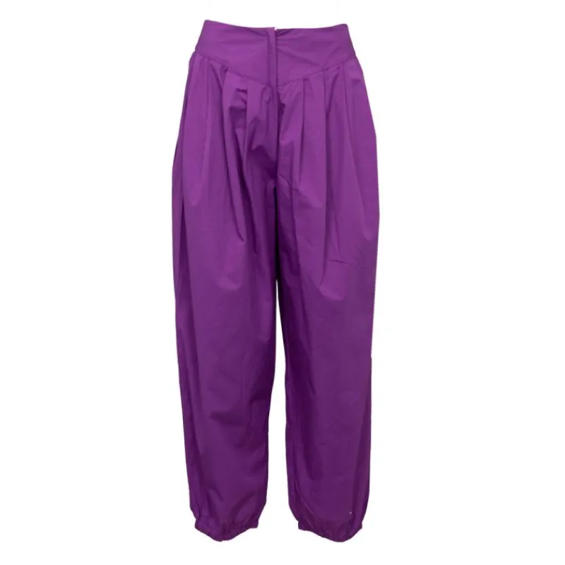 Sale Sarouel karo plissé large Femme Femme Pantalon