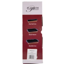 New Set de 3 moules à gâteau métal anti adhésifs 3 tailles Cuisine