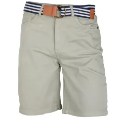 Discount Short avec ceinture tressée Homme Homme Short, Bermuda