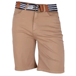 Short avec ceinture tressée Homme Homme Short, Bermuda