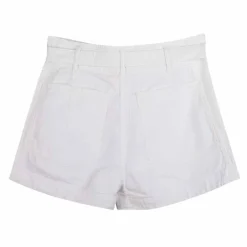 Best Short billie poches plaquées avec ceinture Femme Femme Short, Bermuda