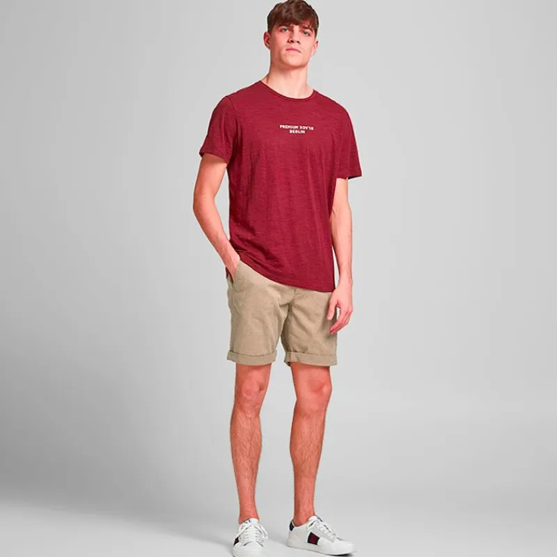 Discount Short chino en coton Homme Homme Short, Bermuda
