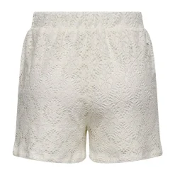 Short court élastique eva à dentelle Femme Femme Short, Bermuda