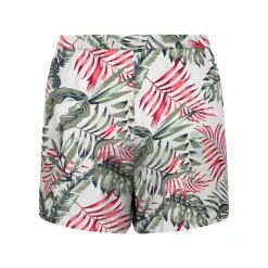 Outlet Short court selina navy blazer imprimé plantes Femme Femme Short, Bermuda