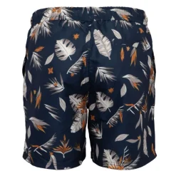 Clearance Short de bain à motif plume navy carl Homme Homme Maillot De Bain