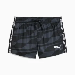 Hot Short de bain blue combo imprimé graphique Homme Homme Maillot De Bain