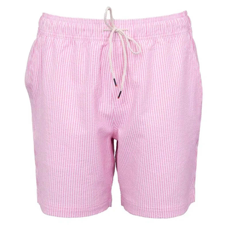 Outlet Short de bain court à rayures Homme Homme Maillot De Bain