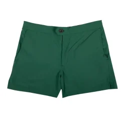 New Short de bain uni avec bouton Homme Homme Maillot De Bain