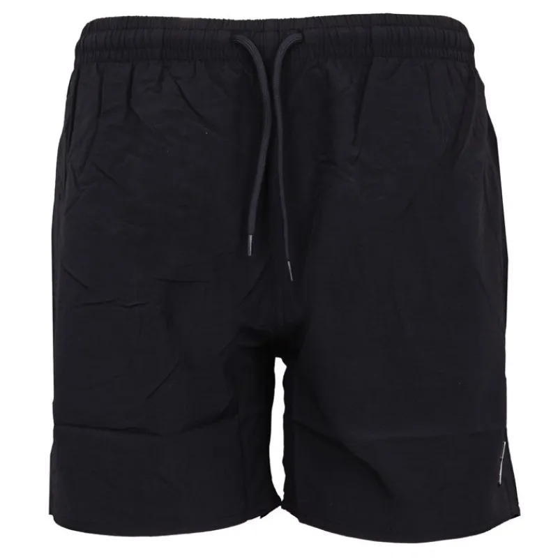 Online Short de bain uni logo brodé Homme Homme Short, Bermuda