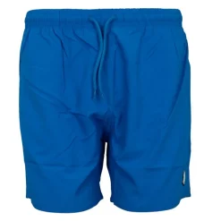 Online Short de bain uni noir logo brodé Homme Homme Short, Bermuda