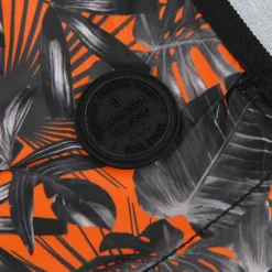 Short de bain zady imprimé tropical ganse bicolore Homme Homme Maillot De Bain