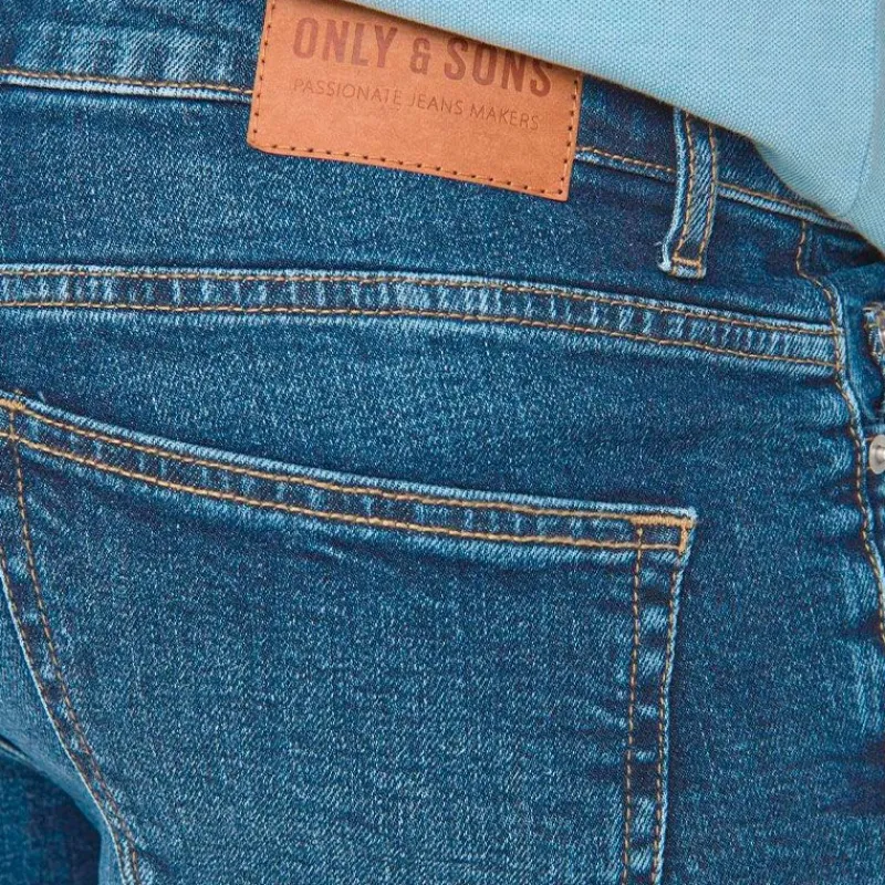 Online Short denim regular délavé Homme Homme Short, Bermuda