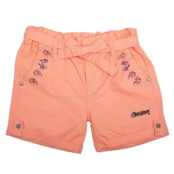 Clearance Short en coton avec ceinture et motif à fleurs Enfant Enfant Short, Bermuda