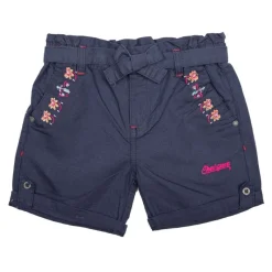 Sale Short en coton avec ceinture et motif à fleurs Enfant Enfant Short, Bermuda