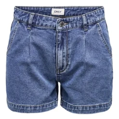 Discount Short en jean mom fit taille haute avec poches Femme Femme Short, Bermuda