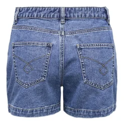 Discount Short en jean mom fit taille haute avec poches Femme Femme Short, Bermuda