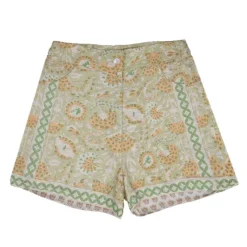 New Short flavie coton à fleurs Femme Femme Short, Bermuda