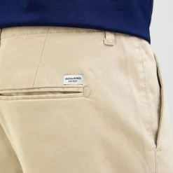 Clearance Short fred coton regular avec ourlets Homme Homme Short, Bermuda