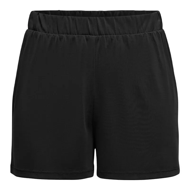 Discount Short Hannah uni taille élastiquée Femme Femme Short, Bermuda