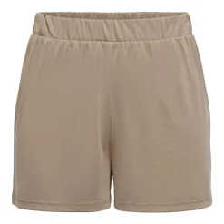 Online Short Hannah uni taille élastiquée Femme Femme Short, Bermuda