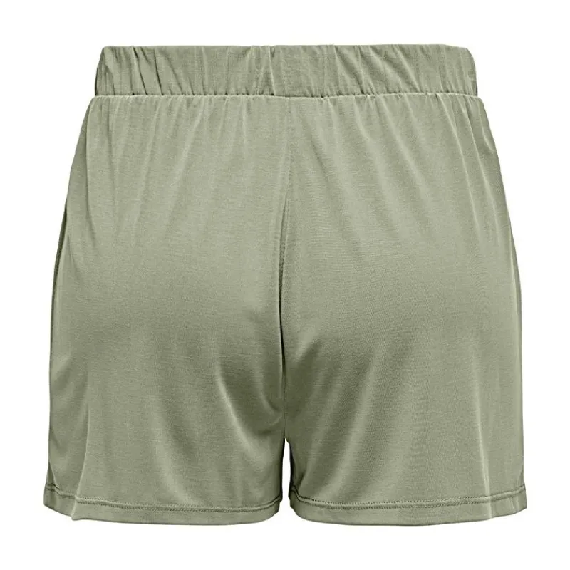 Discount Short Hannah uni taille élastiquée Femme Femme Short, Bermuda