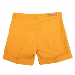 Discount Short honeystud galons habillé coton doux ourlets à pince Femme Femme Short, Bermuda