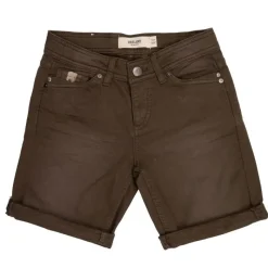 Best Short effet délavé avec ourlets à revers Enfant Enfant Short, Bermuda