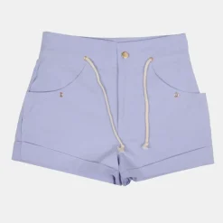 Outlet Short kim court à revers Femme Femme Short, Bermuda