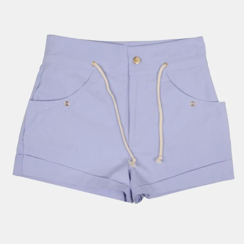 Outlet Short kim court à revers Femme Femme Short, Bermuda