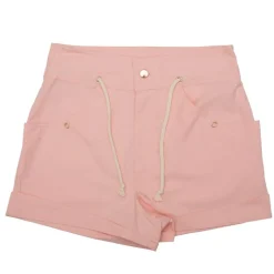 Short kim court à revers Femme Femme Short, Bermuda